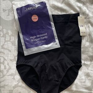 Black High-Waisted Shaper Panty